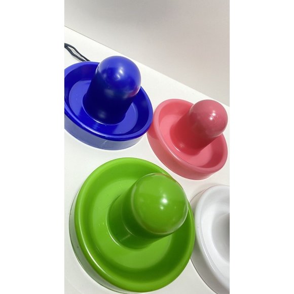 Air Hockey Paddles/Pushers & Pucks For Air Hockey Table Play New In Bag - Picture 5 of 10